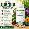 SleepyStees – Natural Support for Snoring Reduction and Peaceful Sleep, 60 Capsules