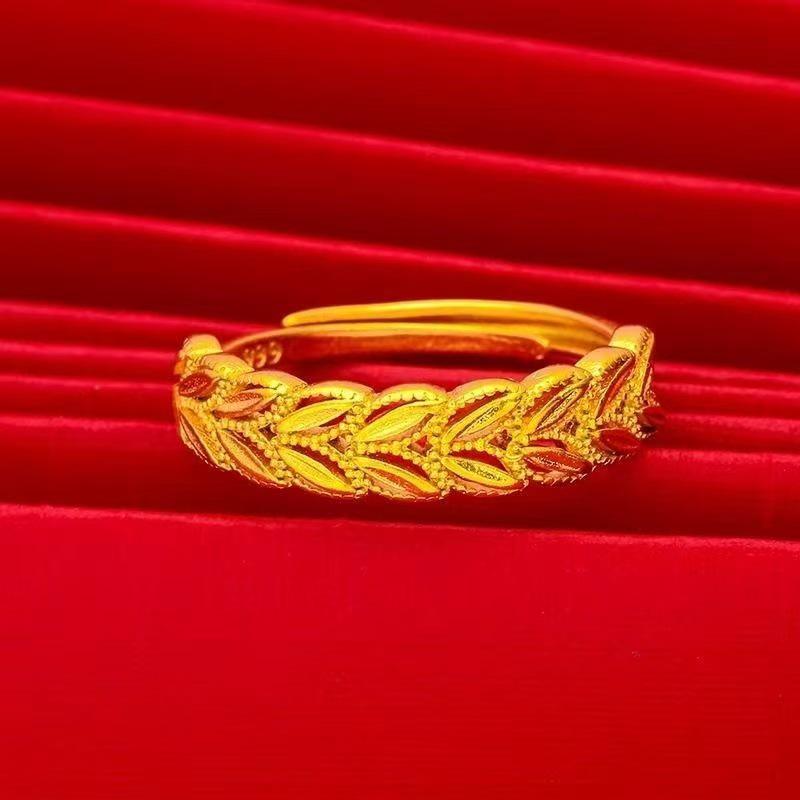 New Wheat Ear Design Women s Versatile Open Ring - Simple, Stylish, and Elegant Jewelry