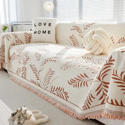 Nordic Style High-end Jacquard Sofa Towel Anti Cat Scratching Sofa Cover Cloth Soft Couch Blanket for Autumn and Winter Nap
