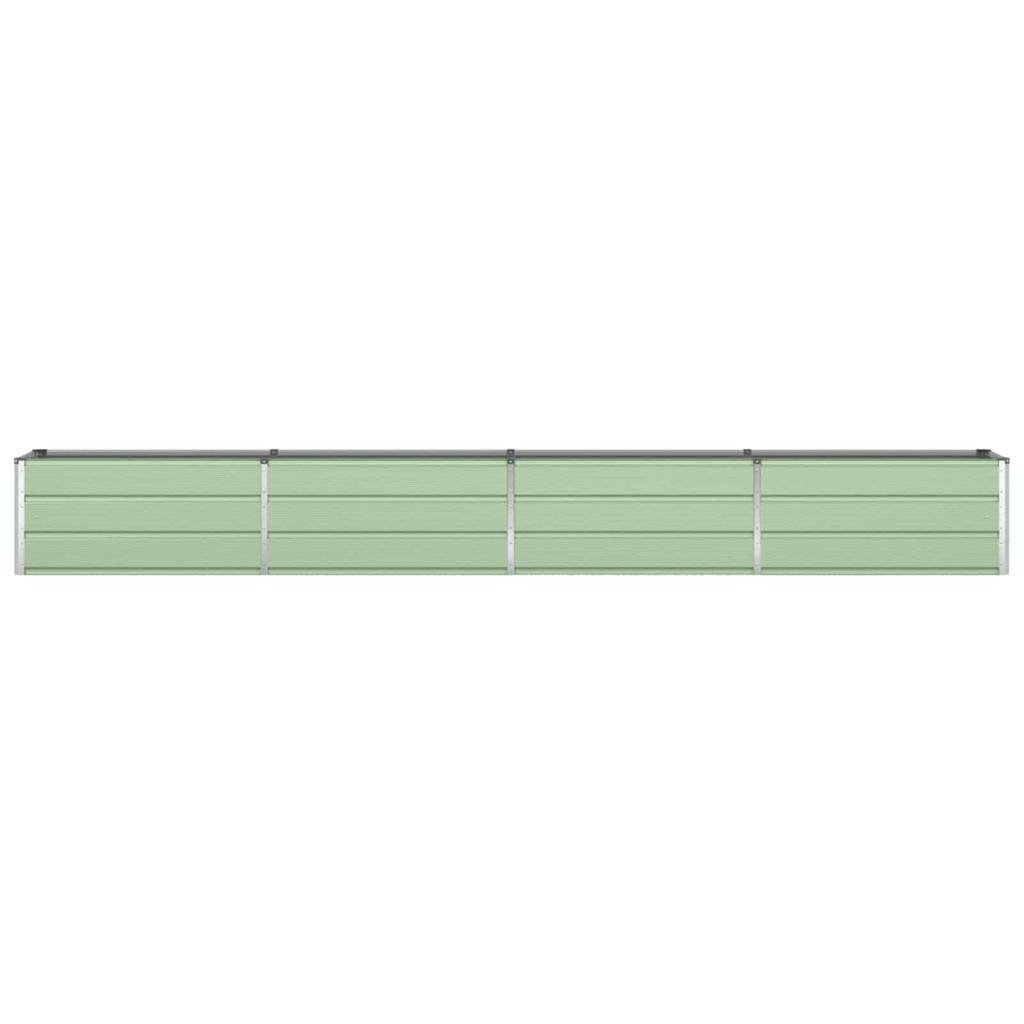 Planter Box Pastel Green 385 X 50 X 45 Cm Galvanized Steel