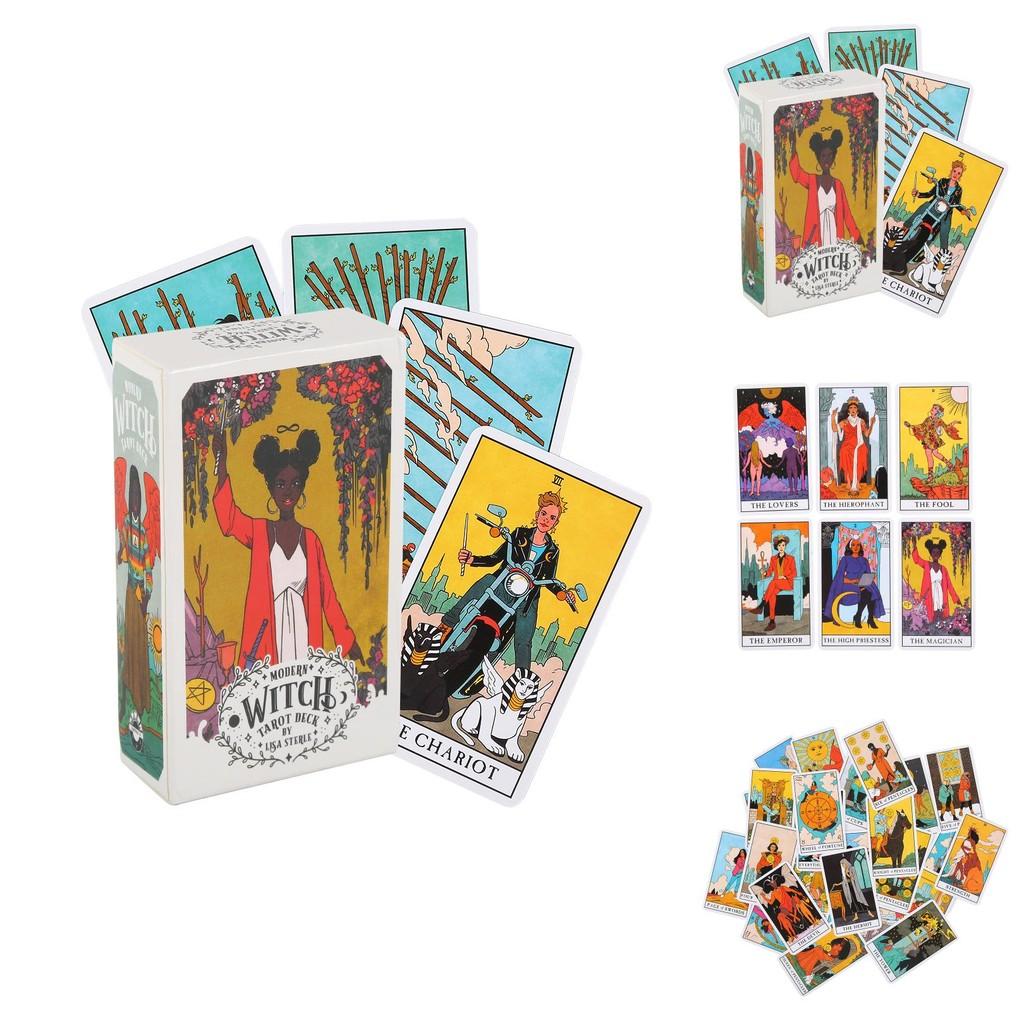Modern Witch Tarot Deck By Lisa Sterle Unique Tarot Cards Featuring Captivating Artwork For Personal Growth