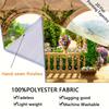 Renaissance Garden Tapestry Waterfall Forest View Balcony Arch Wall Hanging Backdrop