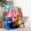 Game Fall guys printed throw blanket—lightweight,soft,warm;versatile blanket all seasons—perfect air-conditioning throw,nap blanket