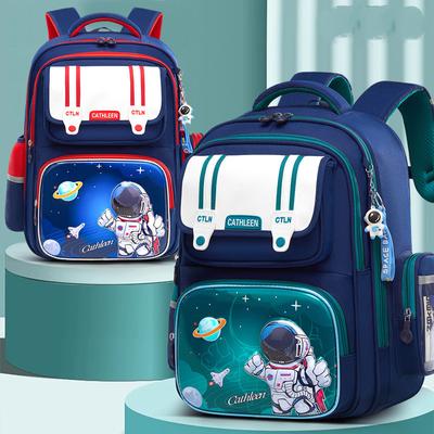3D New Fashion Space Astronaut Small School Bag Multi-layer Large Capacity Waterproof Printed Children's School Bag Backpack