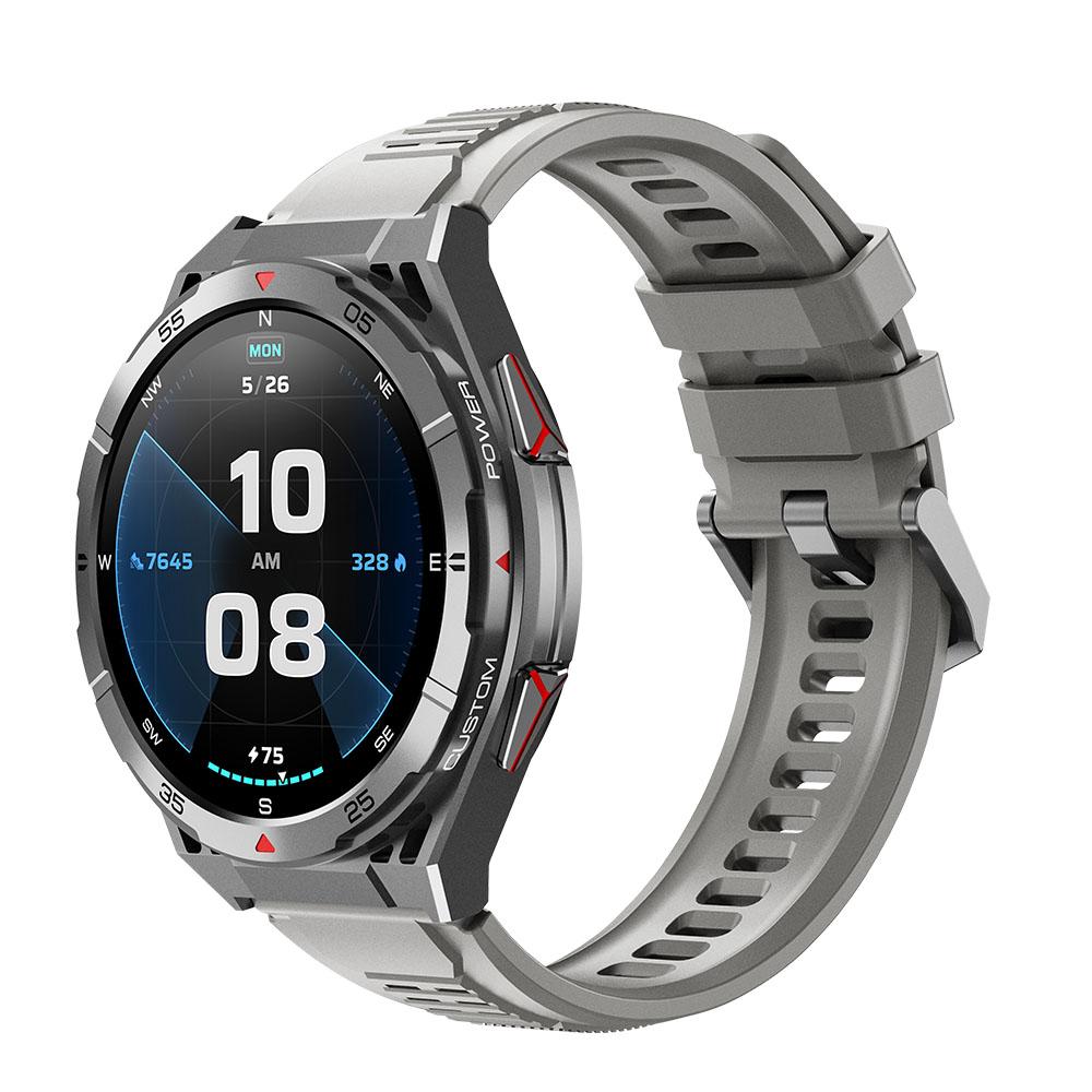 

Men Blue Tooth Call Smart Watch GPS Sports Compass Altitude Air Pressure 3ATM Waterproof Clock Health Screen Smartwatch