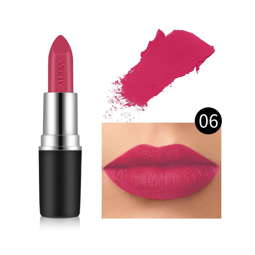 VIBELY Clarinet Matte Bullet Matte Waterproof Non-stick Cup Lipstick