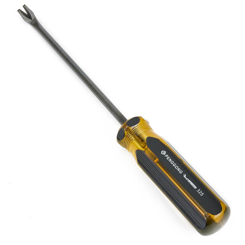 

1pc Staple Remover Screwdriver V-Shaped Tack Lifter Tool for Wooden Board Drywall Furniture Nail Puller Hand Tool