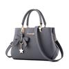 Danbaoly Large Capacity Handbag for Women Tote Shoulder Bag with Bow Accent and Star Charm Adjustable Crossbody Strap