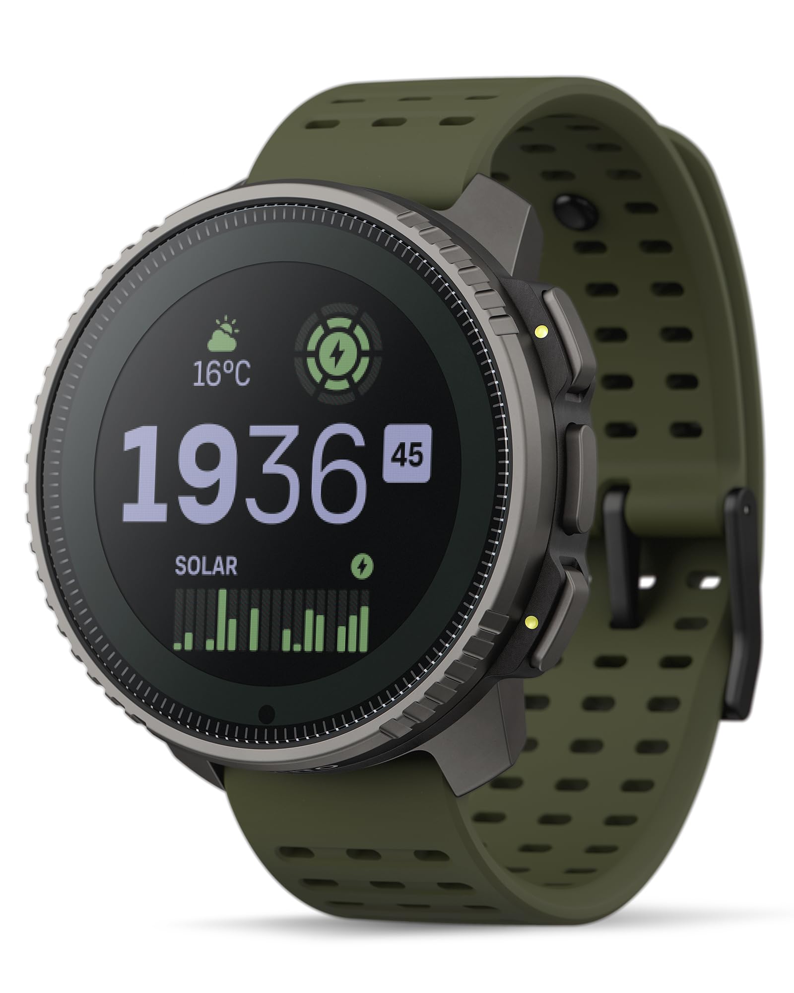 

Suunto Vertical Titanium Solar Forest Smartwatch SS050859000 GPS Altimeter Barometer Long Battery Life