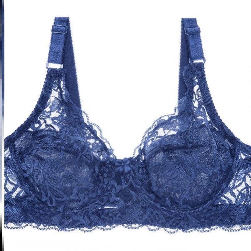 Women's Bra Ultra-thin Bra Plus Size Sexy Lingerie Lace Bra