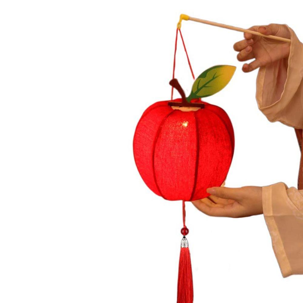 

Ручной фонарь на Праздник середины осени с кисточкой, набор для изготовления фонаря своими руками, детские подарки Red Fruit