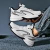Men's winter warmth new casual outdoor fleece-lined sneakers light soft-sole speed running shoes fashion comfortable cotton shoe