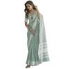Satrani Women' Cotton Self Woven Saree With Unstitched Blouse Piece ( 5 7 4N Light & )