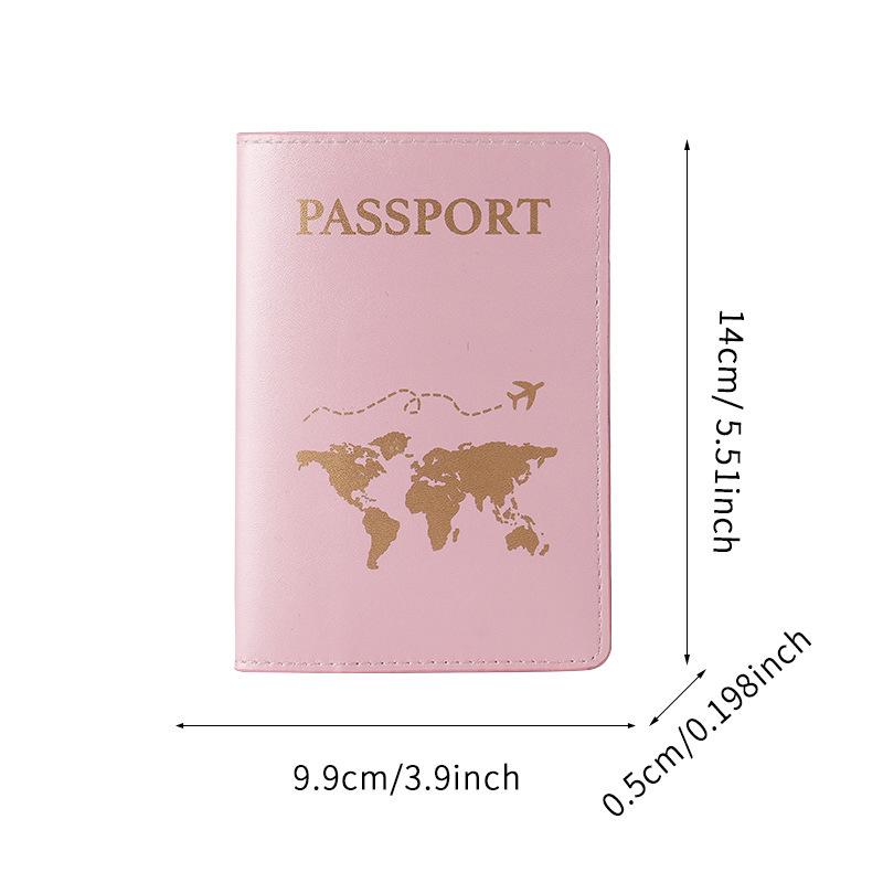 Cross-Border Travel Document Set: Passport Holder & Storage Bag