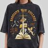 Collège de Guerre de Basgiath, Livres de l'Aile Quatrième, T-shirt Bookish de Cavalier de Dragon, Lecteur de Fantaisie, T-shirt Amoureux de Livres, Cadeau Amoureux de Dragons, Dragon de Livre de Fantaisie