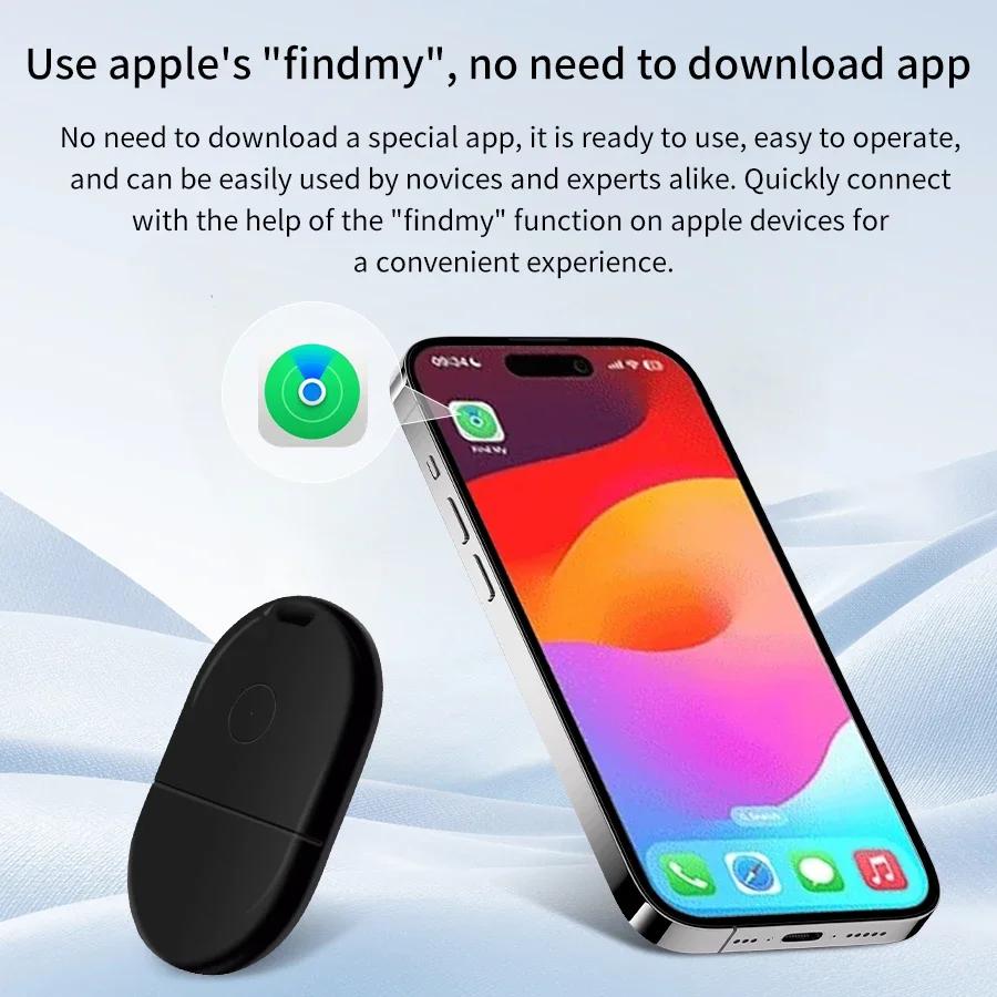 IOS Smart Tag GPS Tracker Bluetooth Global Locator Tracking Device Key Finder For iPhone Find My App Wallet Luggage Vehicles Pet