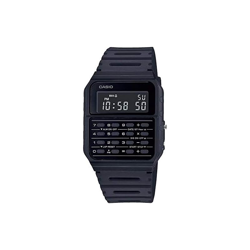 Casio Standard CA-53WF-1B Calculator Watch with Calculator Function (Overseas Model) [Used]