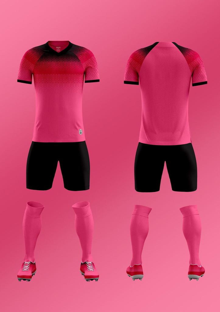 Unisex Soccer Uniform Set Adult Kids Short Sleeve Training Uniform Jersey Diy