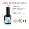 ROSALIND 6 Colors Night Glow Gel Polish Soak Off LED/UV Lamp Luminous Effect Base Top Coat For Nail Art Design