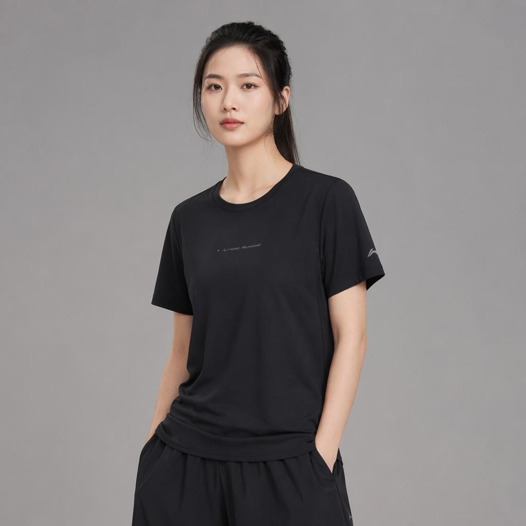 Li-Ning Fashionable Casual Comfortable Skin-Friendly Easy Sports Short Sleeve T-Shirt Unisex Tops ATSV310-1