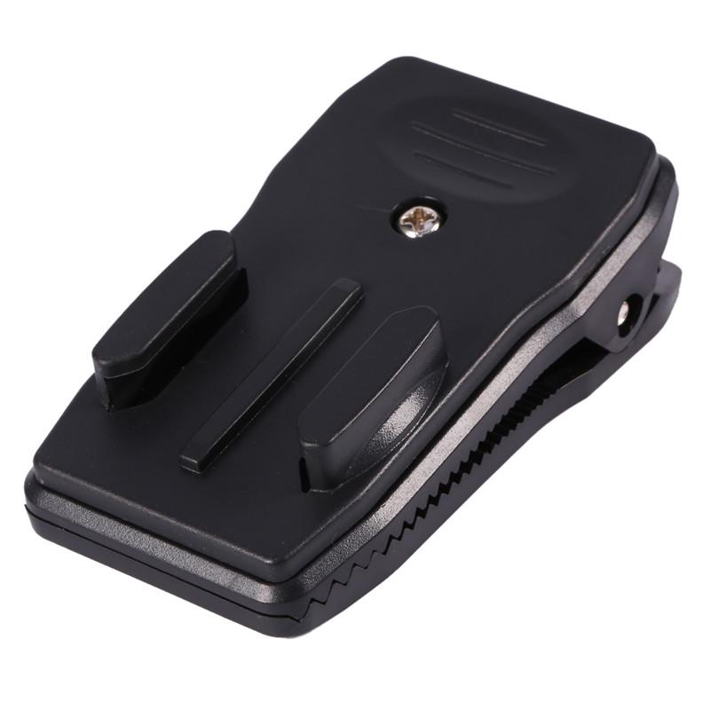 360 grader Roterende Ryggsekk Hatt Hurtigklemme Feste For GoPro Hero 3 3+ 2 Kamera