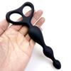 Three-Bead Pull Ring Silicone Ring Plug Prostate Massage Tool Sex Toy For Adult Couples Anal Dilator For Men And Women