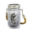 Waterproof Solar Fairy Night Light: Frosted Glass Bottle with Stars for Outdoor Garden Decoration