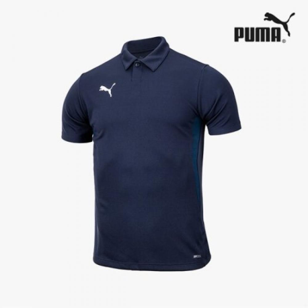 

Puma Мужская футболка-поло Team Goal с коротким рукавом Karati Navy size:105