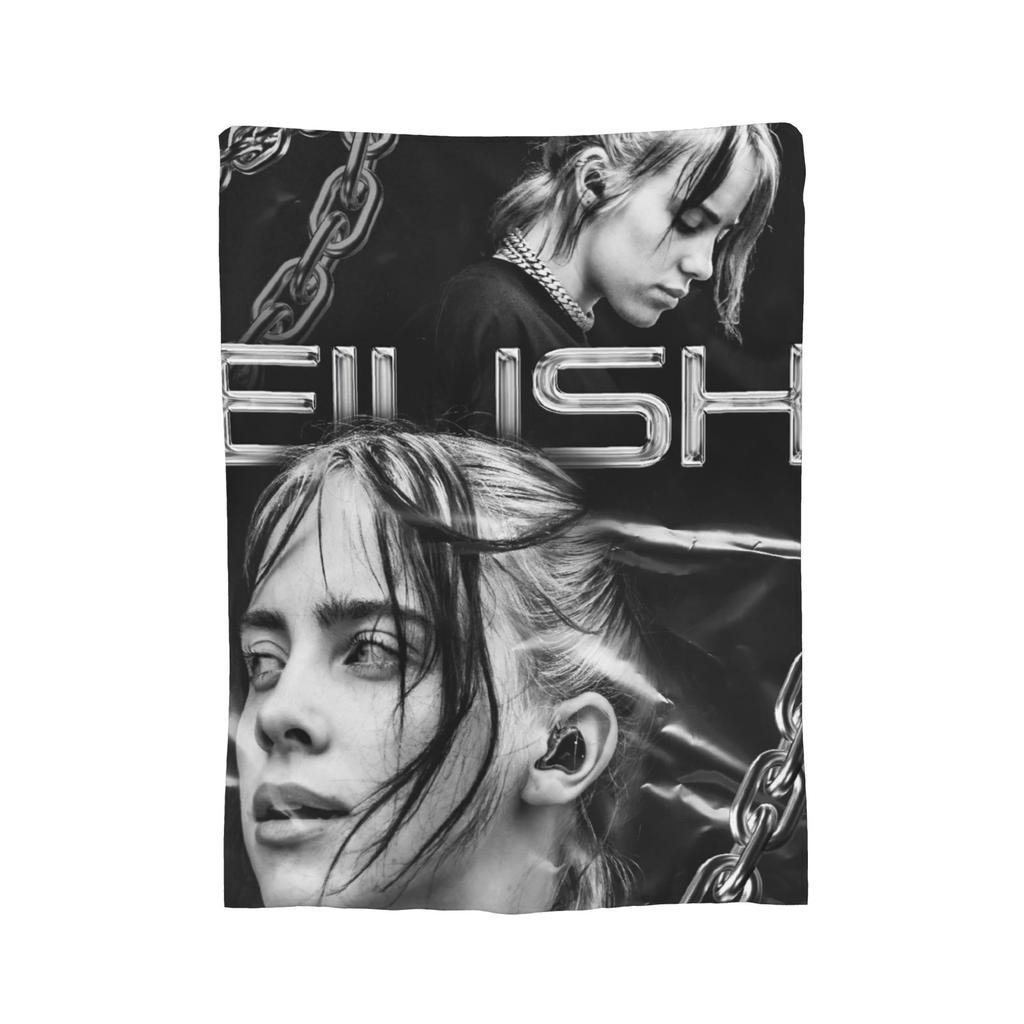 Billies Hit Me Hard And Soft Blankets Fleece Spring/Autumn  Portable Lightweight Thin Throw Blankets for Home Travel Quilt