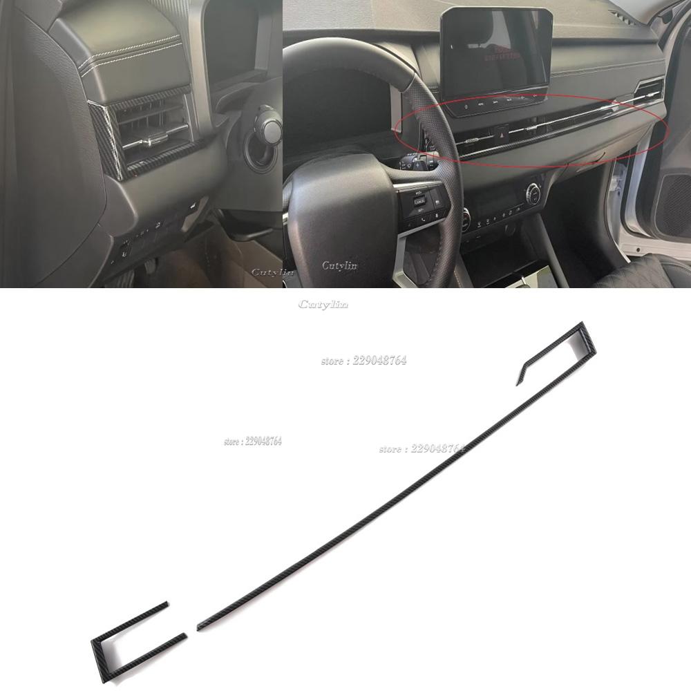 Interior Accessories For Mitsubishi outlander 23 2024 Front Rear Seat Water Cup Holder Sticker Gear Shift Panel Cover Trim