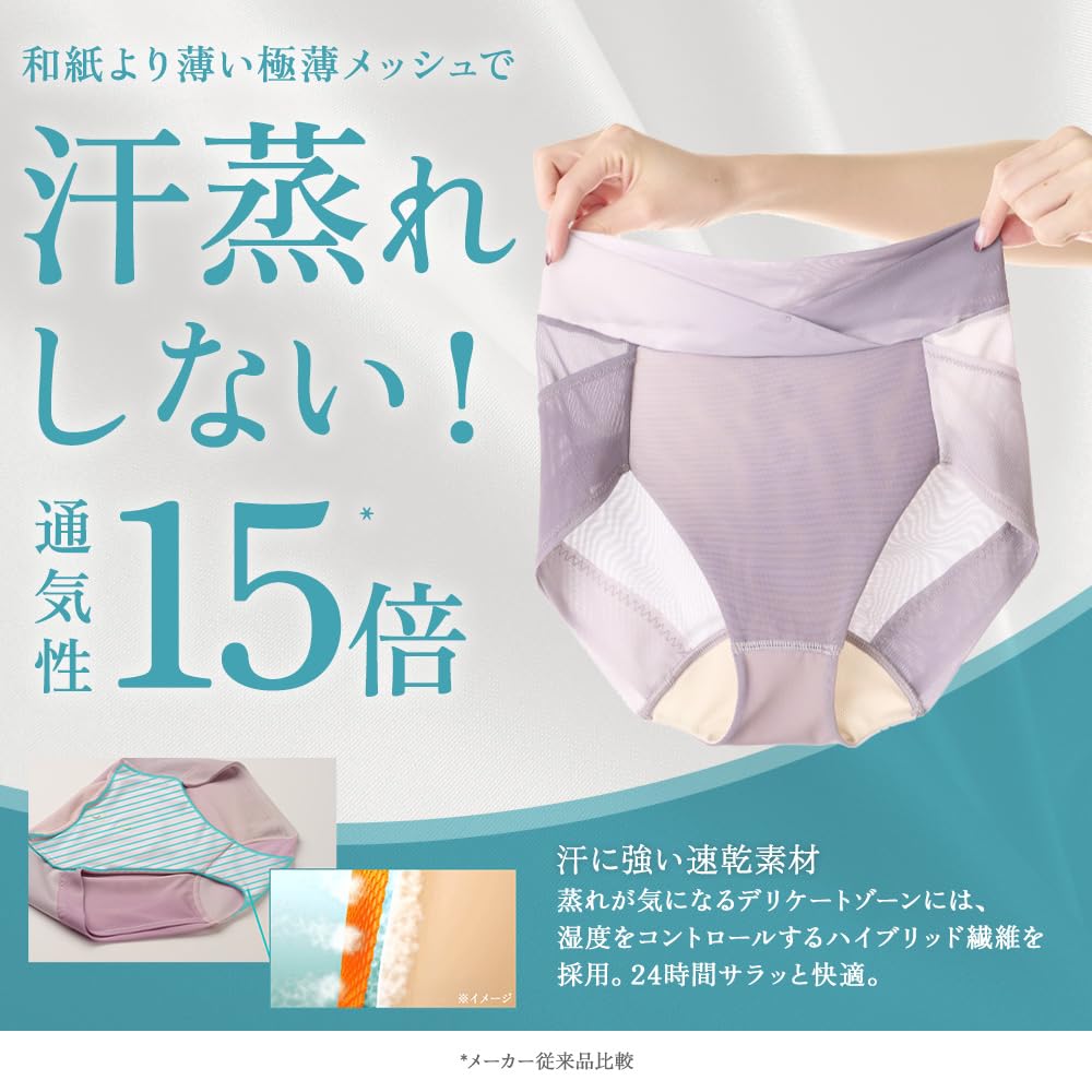 Healogy Recovery Ivory Size Recovery Girdle Pelvic Breathable Shorts, Mauve, 4L, Women's, Wear, makuake, Shorts, Support,
