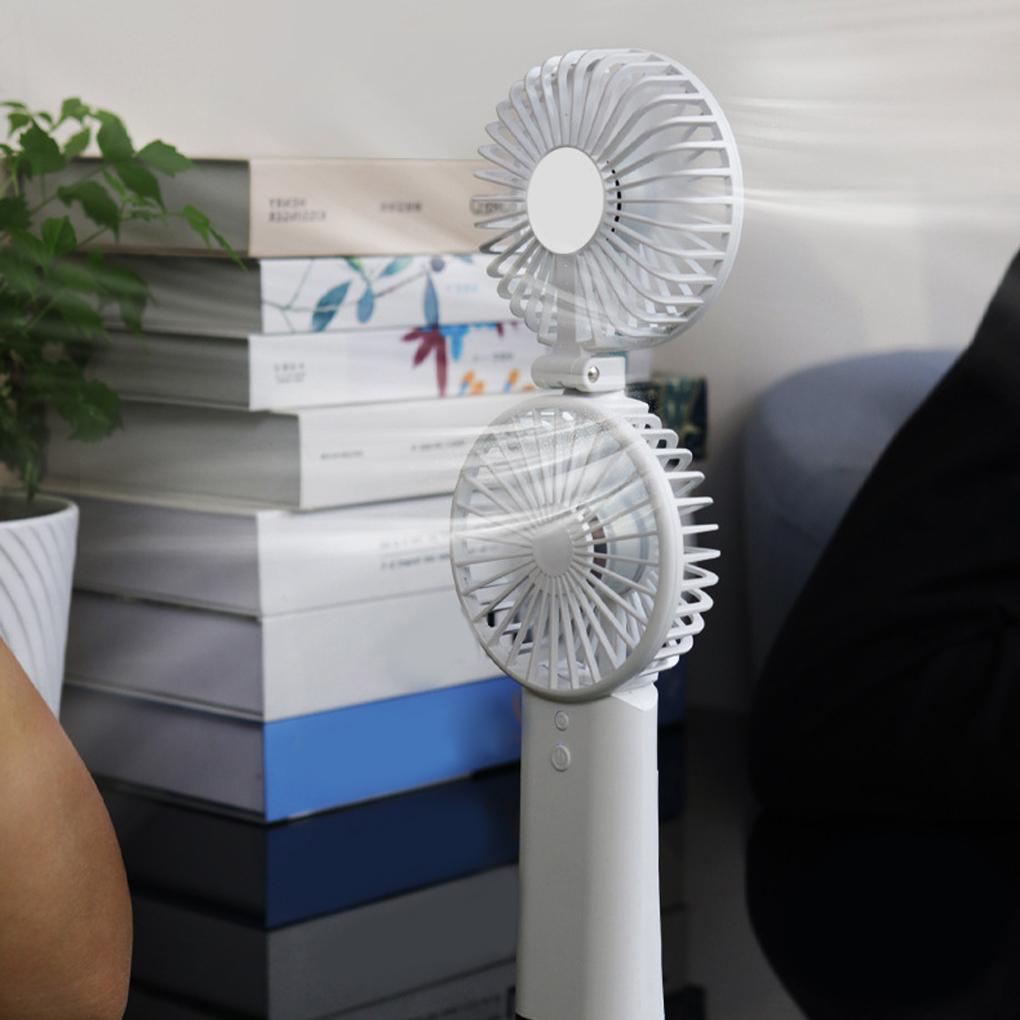 Portable Fan USB Charging Foldable Adjustable Speed Mini Quiet Cooling Rest Fan