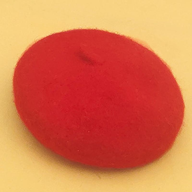 1PC Dog Beret Wool Hat Colorful Pet Hat Decorative Memorial Pet Luxury Headwear