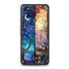 Beautiful Sun Moon Glass Phone Case Cover for Google Pixel 10 9 8 7 6 9A 8A 7A 6A Pro Shockproof Soft TPU 10 Pro XL Shell Fundas