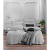 Bedding Set - 1 Duvet Cover 220 X 240 Cm + 2 Pillowcases 60 X 60 Cm - 65% Cotton, 35% Polyester - Grey
