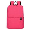 Cross-Border Weiya Lu Multi-Function Colorful Backpack: Student Schoolbag, Business Laptop Bag, Solid Color Casual Backpack.