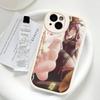 Hu Tao Genshin Impact PU Leather Phone Case For iPhone 16 15 14 13 12 11 Pro Max Plus Back Fundas