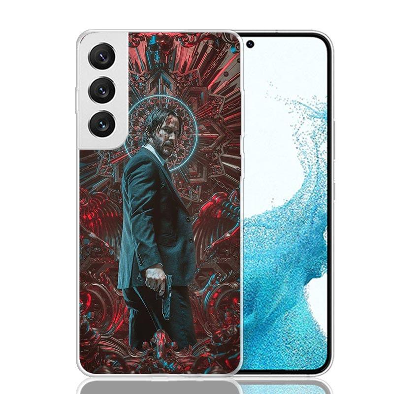 John Wick 4 Movie Phone Case For Samsung Galaxy S23 S24 S25 Ultra S20 FE S21 + S22 Plus S10 Soft Print Shell Cover Fundas S23 S2