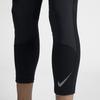 Nike Elastic Logo Slim Fit Sports Long Pants Men Bottoms Black 891835-010