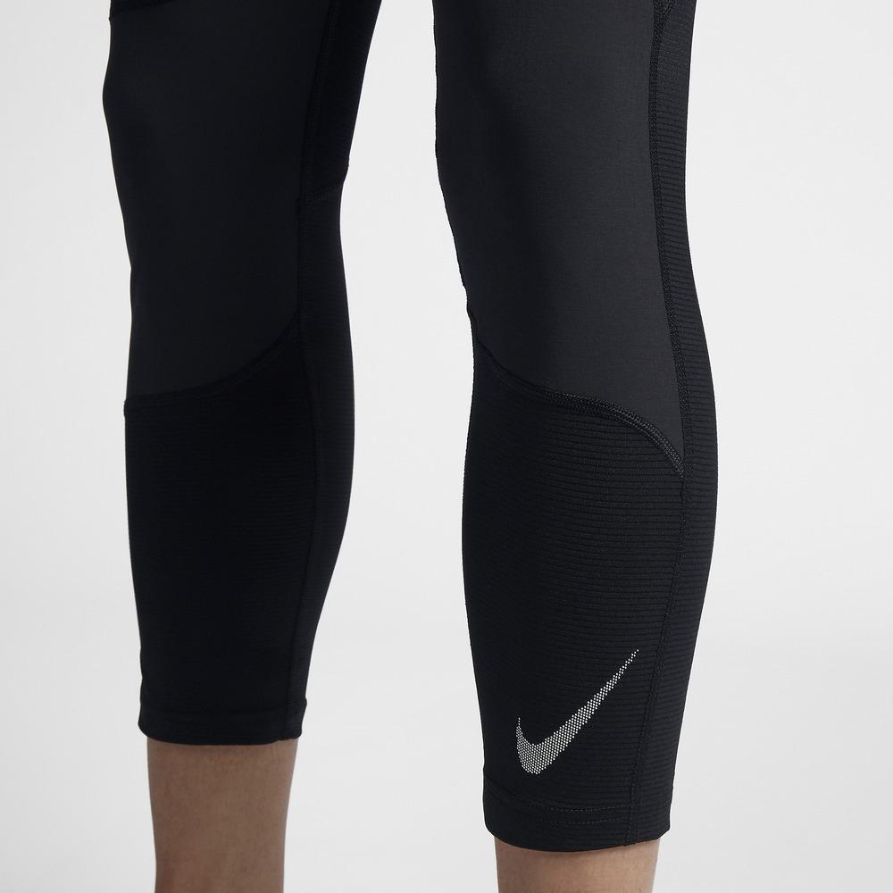 Nike Elastic Logo Slim Fit Sports Long Pants Men Bottoms Black 891835-010
