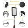 Inspection Mirror with LED Lighting 360° Telescopic Detection Lens Square Retractable Car Engine Chassis Mechanic Repairing Tool
