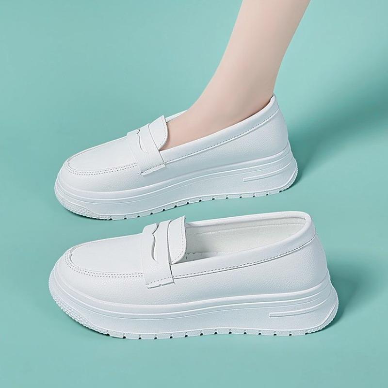 Soft-soled thick-soled nurse shoes autumn breathable casual versatile non-slip single shoes medical white shoes work shoes