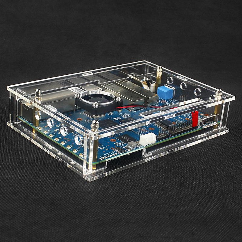 Banana Pi R3 Router Development Board with Case, Fan, and Copper Aluminum Heatsink