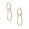 Skagen ANJA PEBBLES Gold Tone Brass Drop SKJ5007710 Women's Earrings,