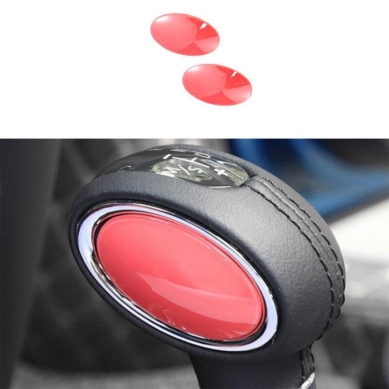 Fit For Mini Cooper Countryman F60 ABS Pink Gear Shift Knob Shifter Lever Trim