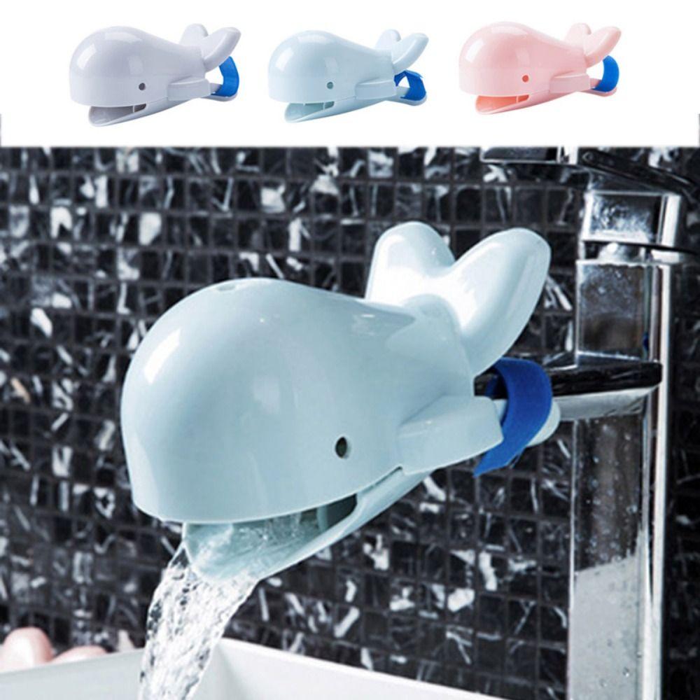 

Whale Shape Water Tap Extensioner Cartoon Splash Proof Water Channel Whale Faucet Extender Kitchen