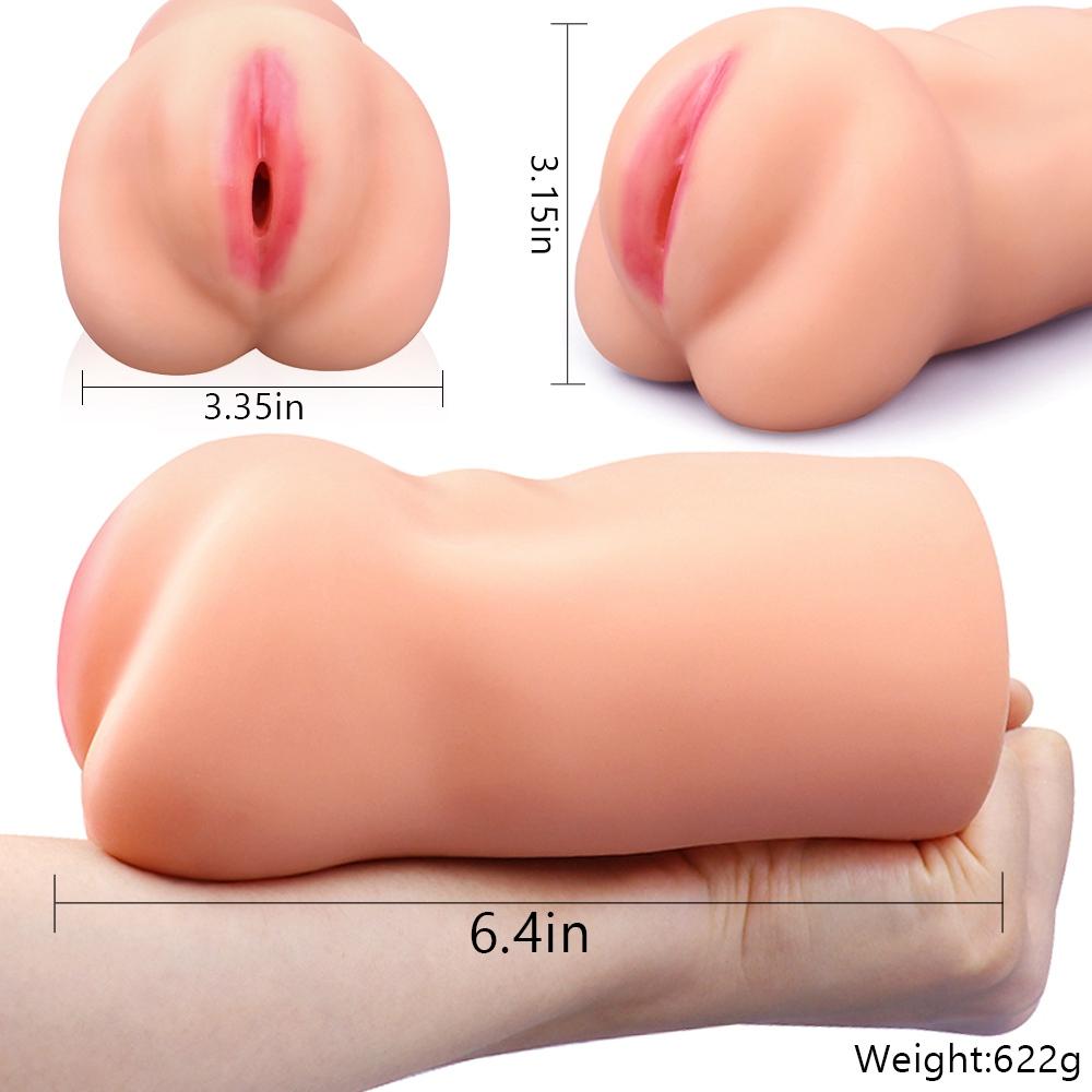 Vaginální masturbační kalíšek Realistická měkká masturbační pomůcka pro muže vaginální kočička