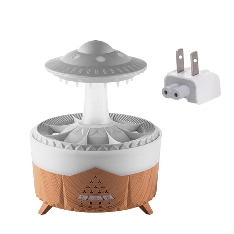 

Портативный небольшой масляный диффузор Raindrop Aromas Пластиковый увлажнитель Raindrop, подходящий для офиса, спальни и гостиной UK