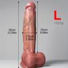 12.59-Inch Large Thick Dildo, Double-Layer Liquid Silicone Realistic Penis, Huge Soft Flesh Adult Masturbation Device, Intimate Toy for Men and Women