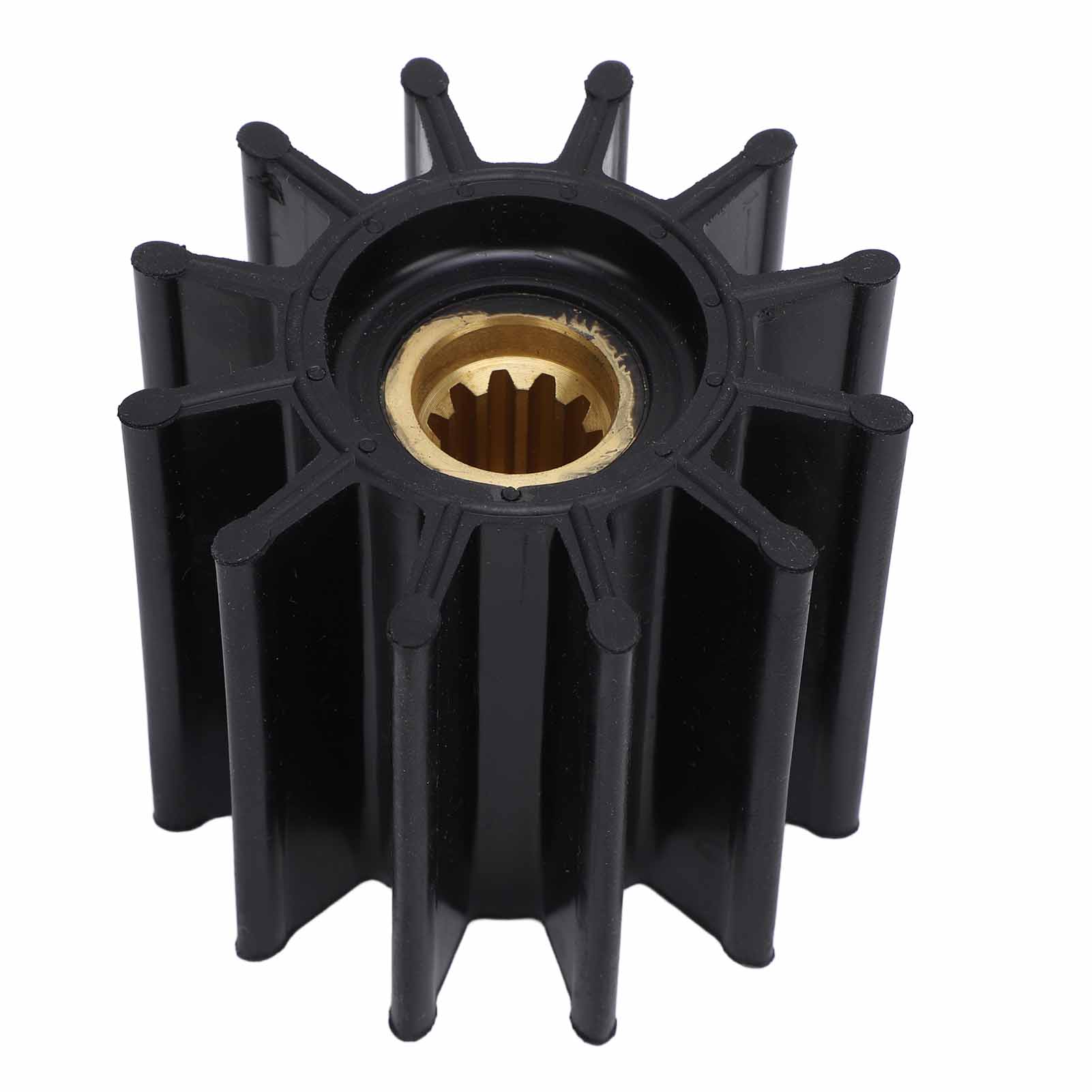 

Sea Water Pump Impeller 12 Blades 27000K 11 Teeth Rubber Flexible Impeller Replacement for Sherwood Pump P2701‑01